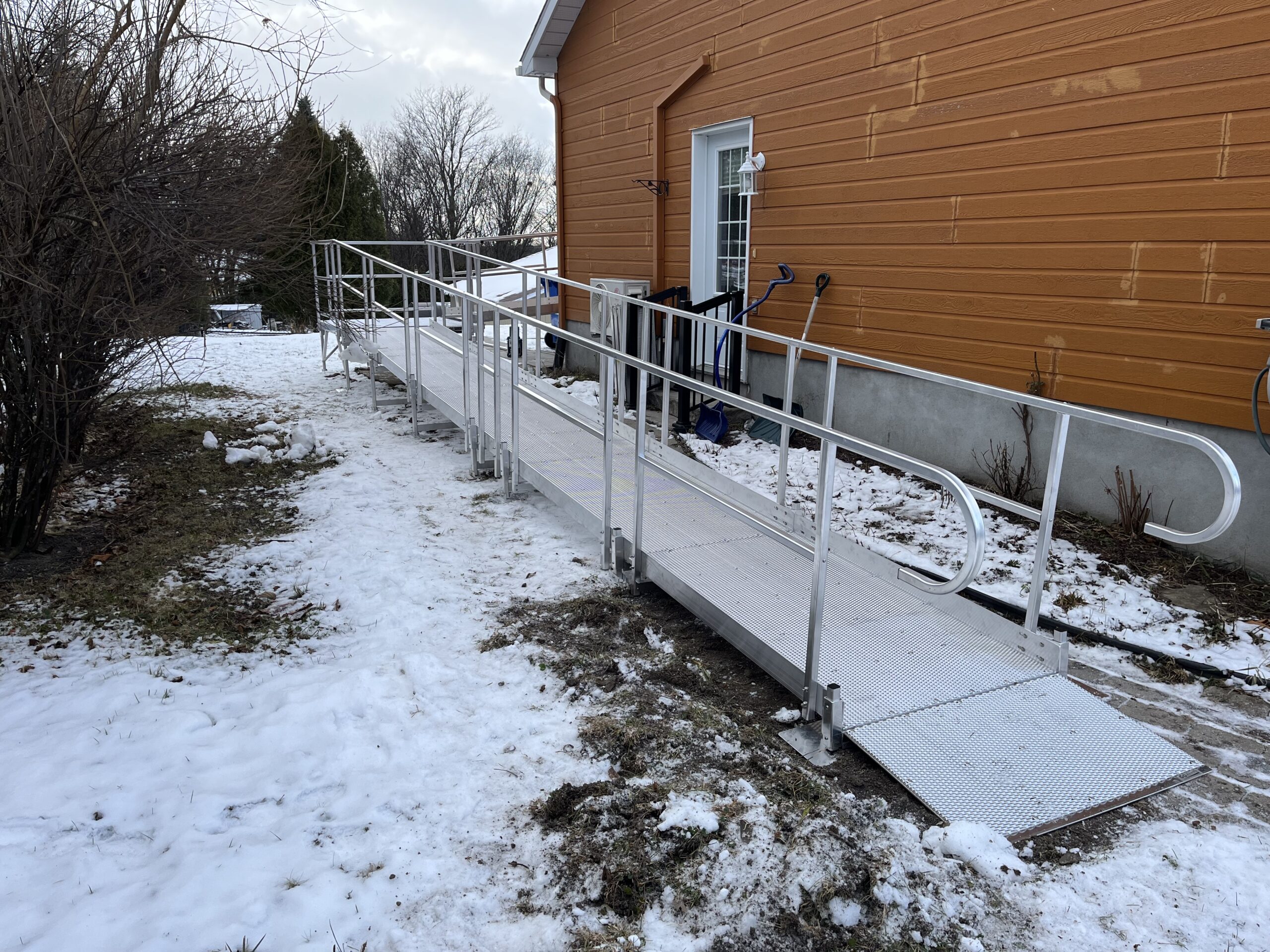 Rampe modulaire résidentielle